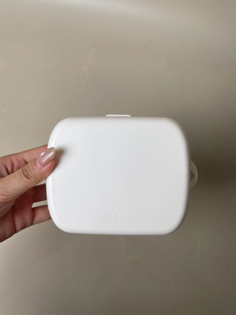Gặm nướu silicon hình gấu TGM màu Beige kèm hộp đựng - Ảnh 2