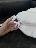 Gối thỏ Raras vải bamboo màu trắng (size: 2m→2y) tặng kèm gối chặn The First Years - Ảnh 9