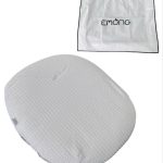 Gối chống trào ngược Emong màu be 80x65cm (size:0m+) cón túi đựng