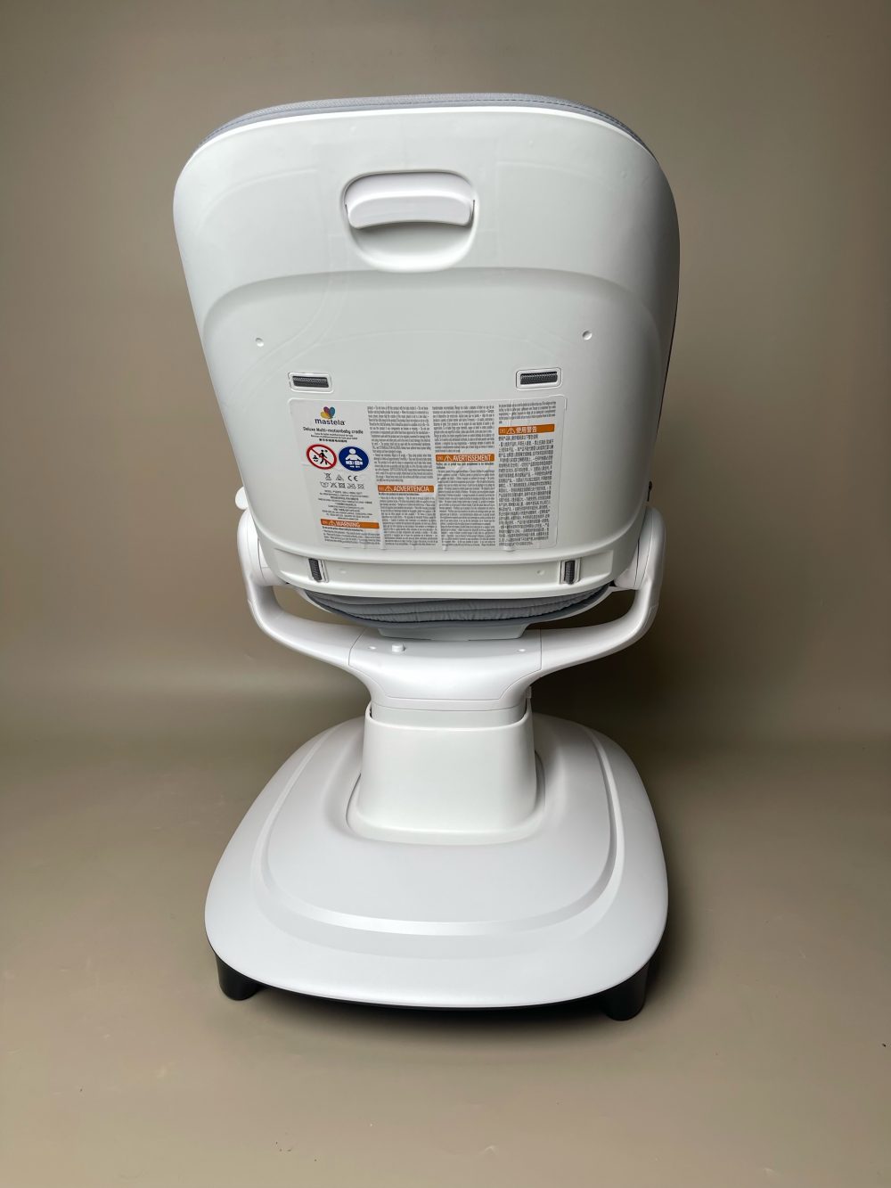 Nôi ru Mastela Baby Bouncer màu xám ( full box) - Ảnh 8
