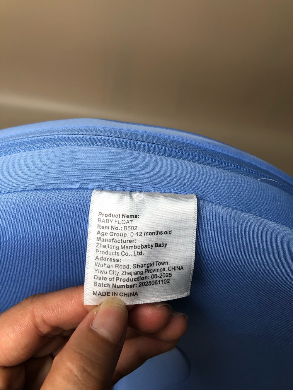 Phao cổ không bơm hơi Mambobaby (6-12m) - Ảnh 9