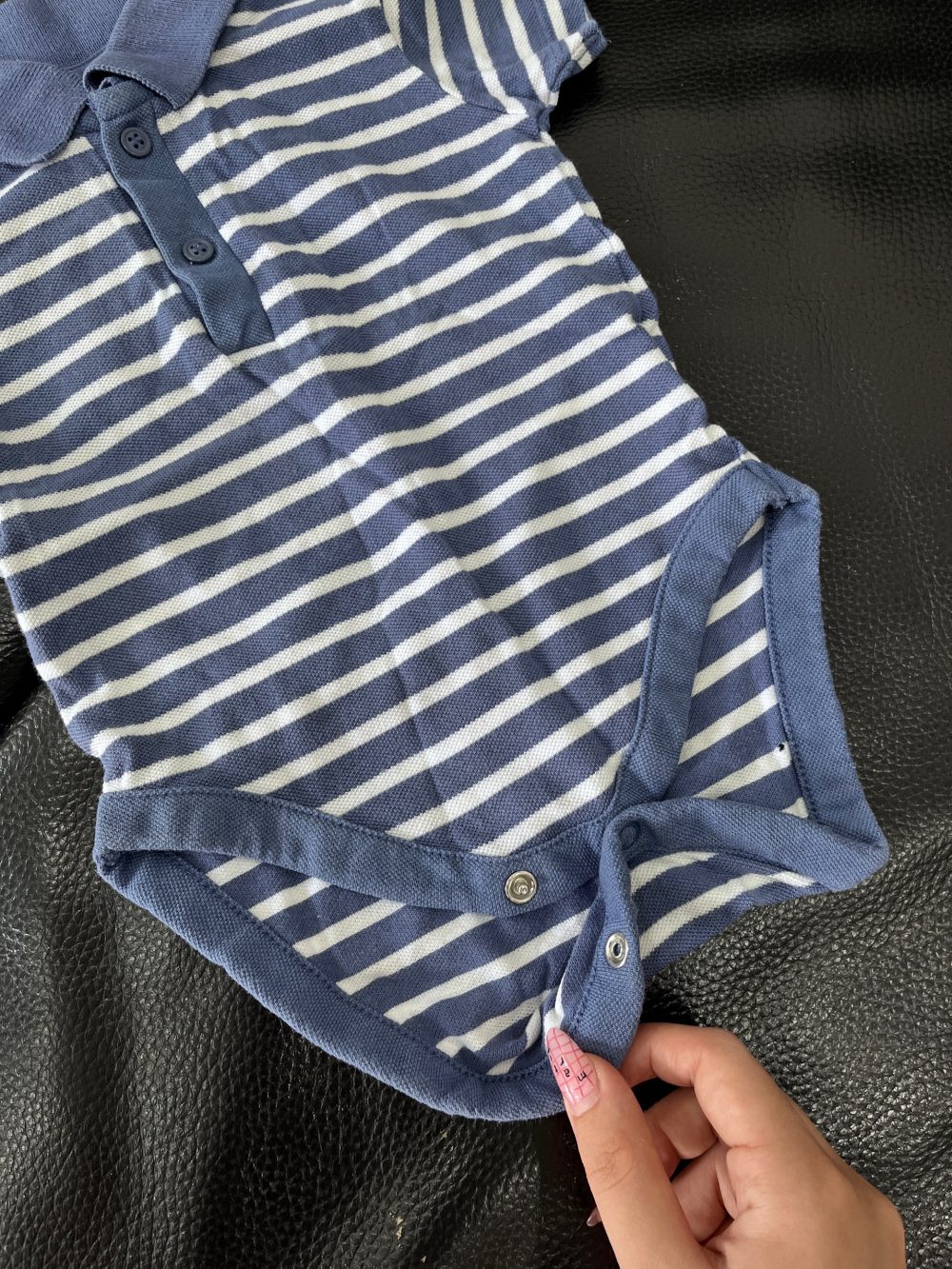 Bodysuit dài tay Carter’s kèm bodysuit ngắn tay Mothercare (size 6→9m) - Ảnh 4