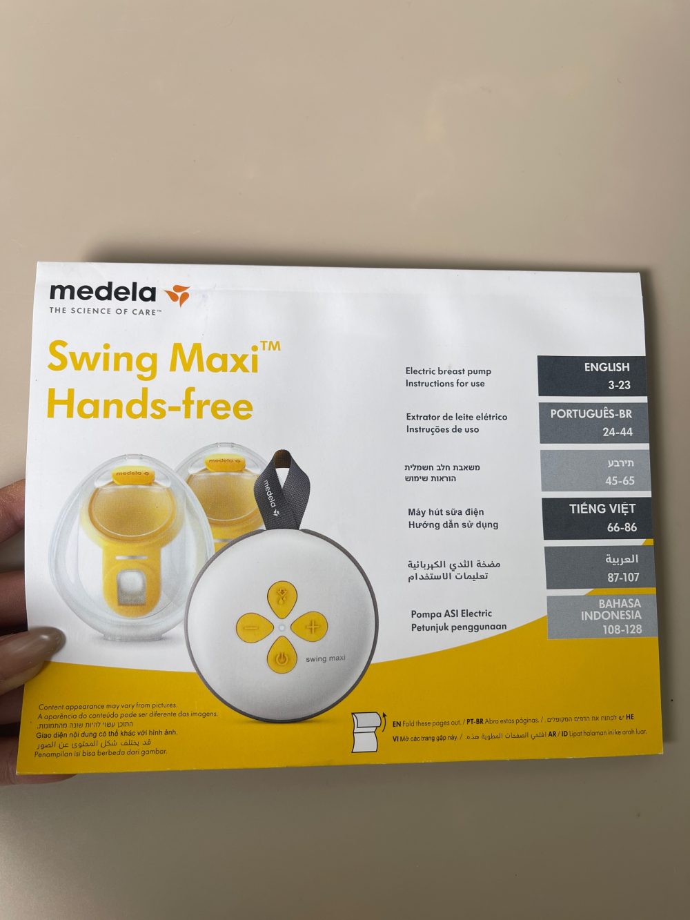 Máy hút sữa Medela Swing Maxi Hands Free (full box) - Ảnh 5