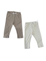 Set 2 quần dài H&M màu be/nâu (size 6→9m)