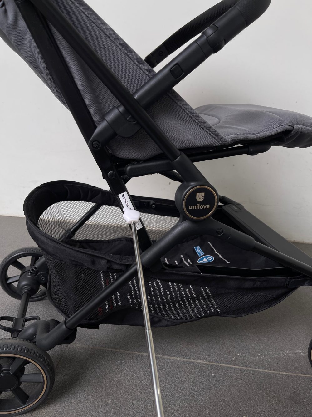 Xe đẩy Unilove AERO khung nhôm màu xám (Size: 0m->4y, tối đa 22kg) - Ảnh 30
