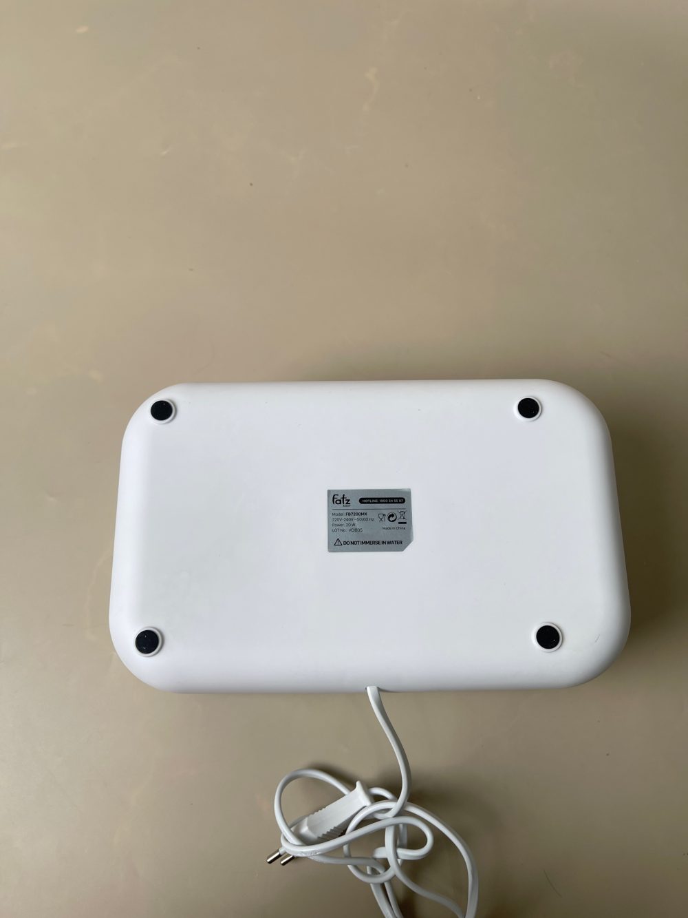 Máy ủ ấm khăn giấy ướt Fatz Fatzbaby Warm 1 ( còn bh, full box) - Ảnh 2