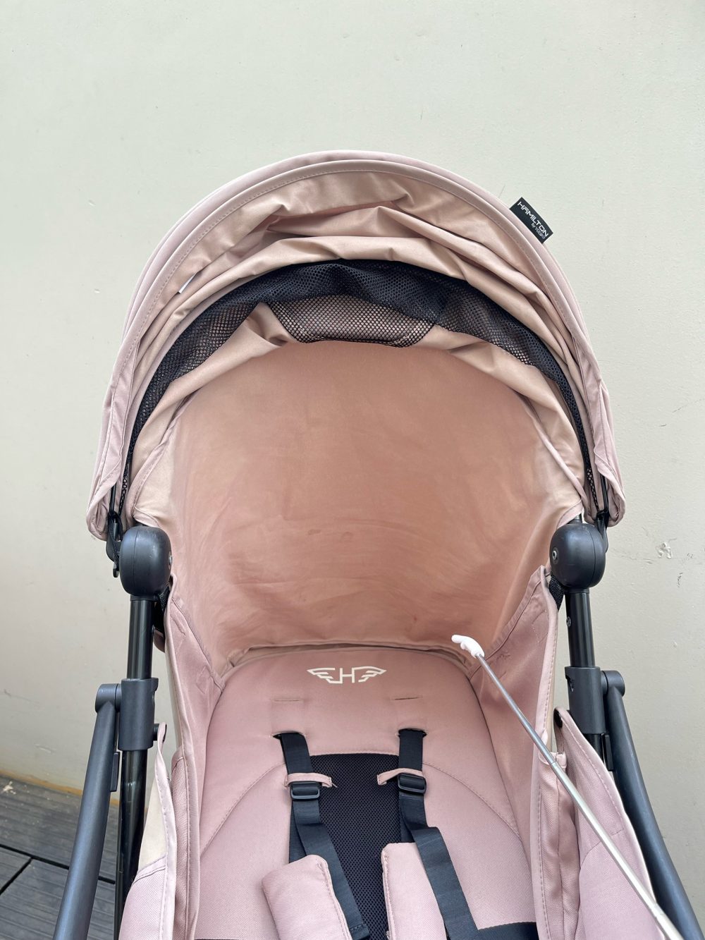 Xe đẩy Hamilton X1 màu nâu ánh hồng ( size: 0->4y, tối đa 20kg) - Ảnh 18