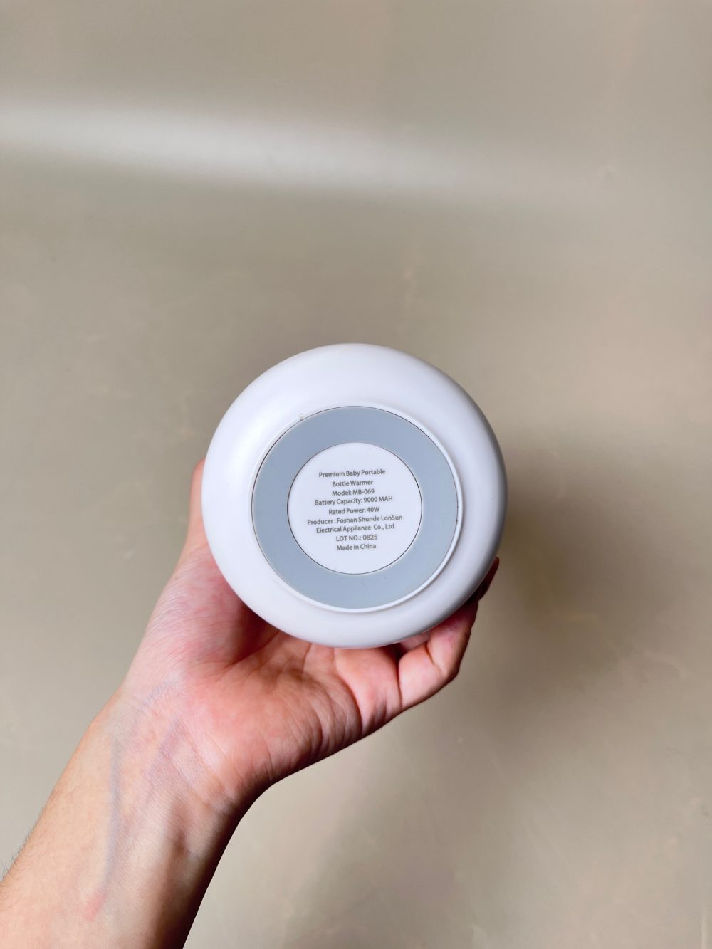 Máy hâm sữa di động không dây Moaz Bébé MB-069 (full box) - Ảnh 8
