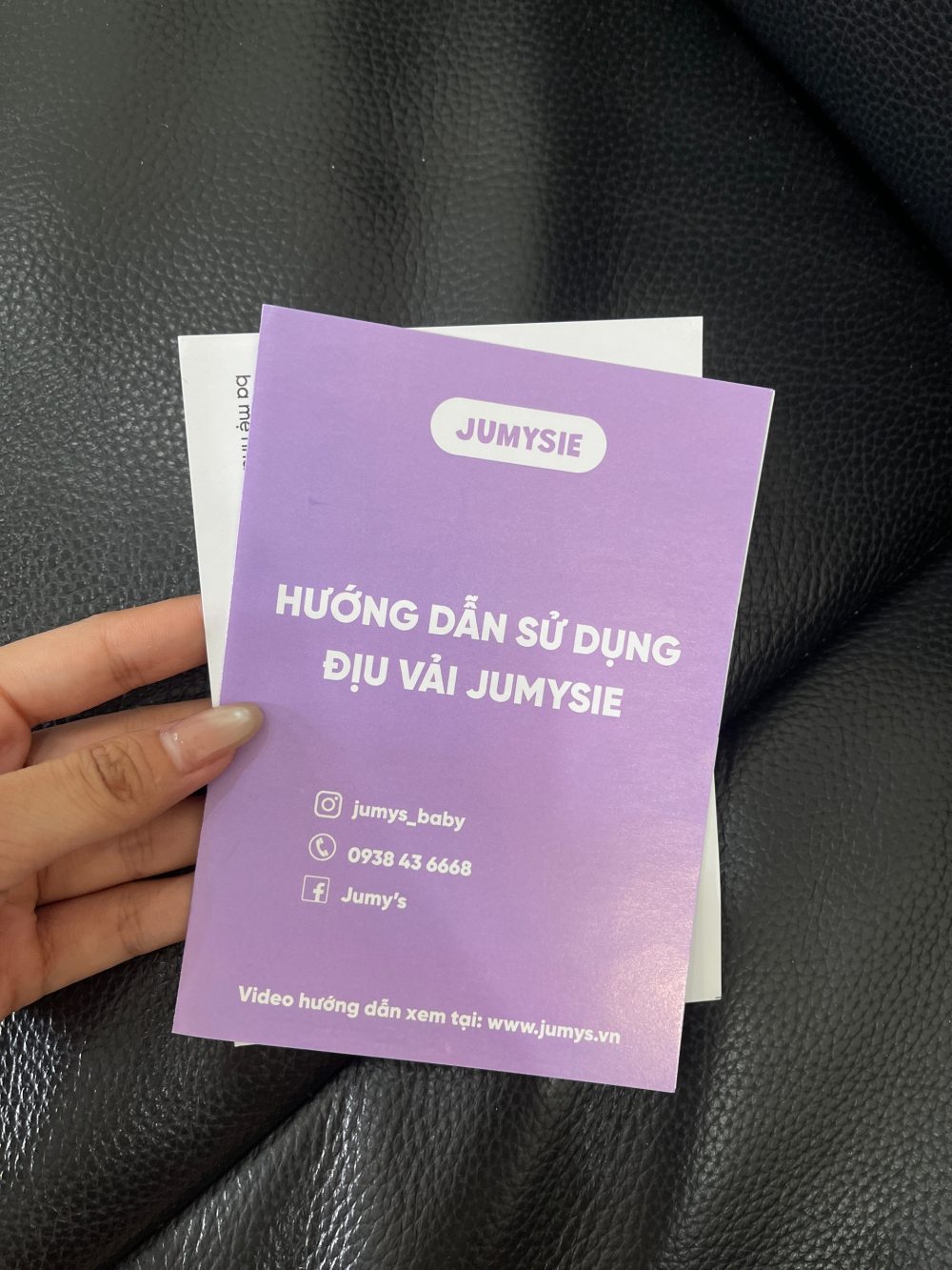 Ðịu vải Jumysie màu be size L ( sơ sinh->15kg) full box - Ảnh 8