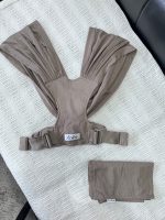 Địu vải lưới EmBé Sling, size: WindMesh Plus màu Mocha ( size: 0->24m, còn túi đựng ) - Ảnh 7