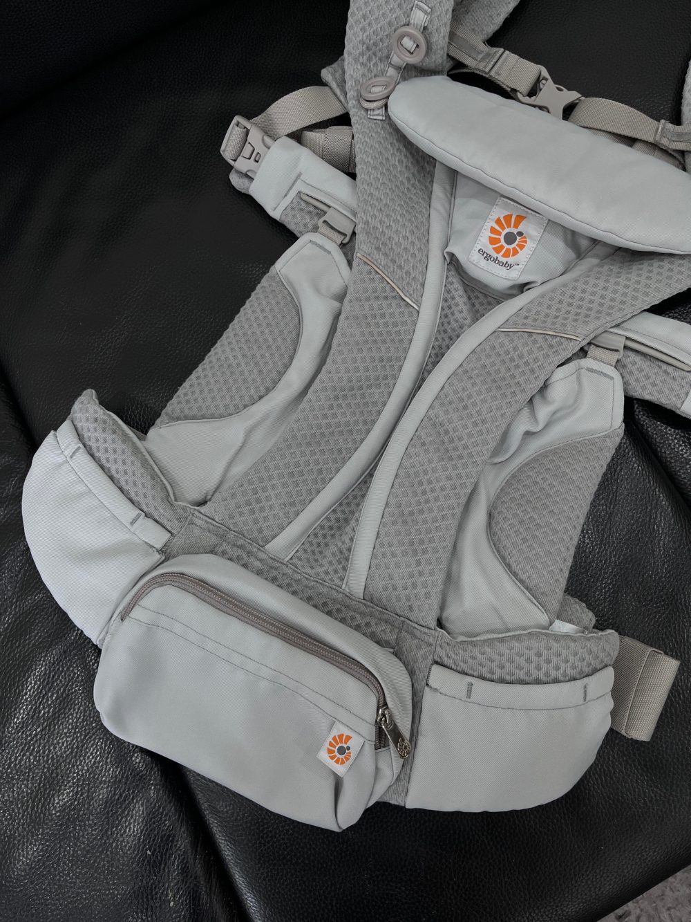 Địu Ergobaby Omni Breeze, Pearl Grey ( Size: 3.2->20kg ~ 0->48m) - Ảnh 2