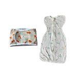 Ủ quấn tay Anna&Eve hoạ tiết con cáo tặng kèm chũn Unbee