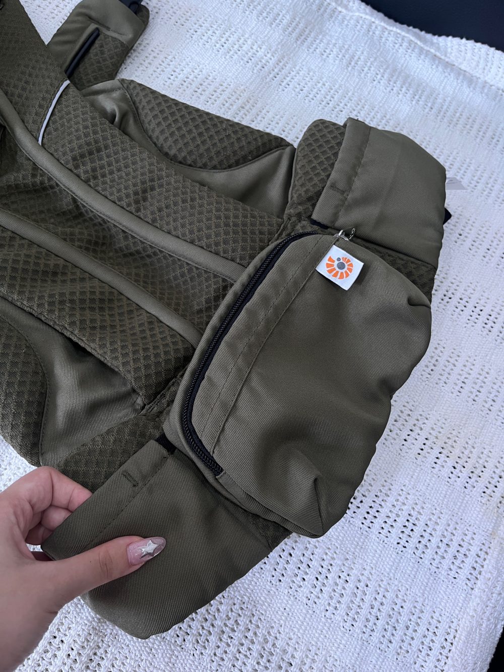Địu Ergobaby Omni Breeze – Olive Green (Size: 3kg2->20kg ~ 0->48m) - Ảnh 16
