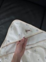 Set vỏ gối chống trào ngược, chăn và ủ choàng vải sợi tre Bunny họa tiết sư tử - Ảnh 4
