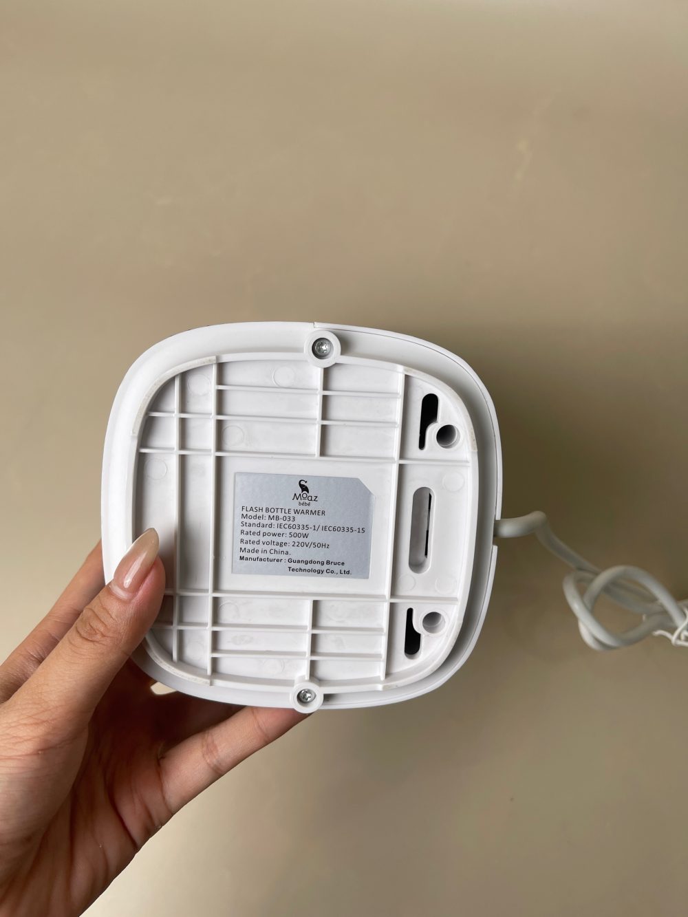 Máy hâm sữa Moaz BéBé MB – 033 ( full box) - Ảnh 16
