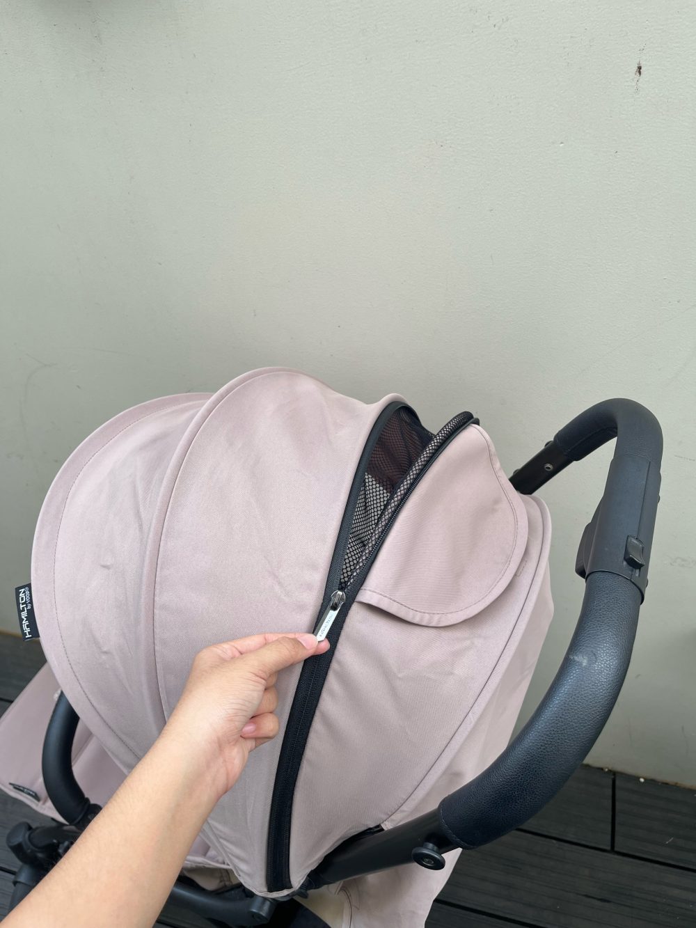 Xe đẩy Hamilton X1 màu nâu ánh hồng ( size: 0->4y, tối đa 20kg) - Ảnh 23