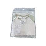 Bodysuit dài tay La Pomme màu xanh/be (size 6→9m)