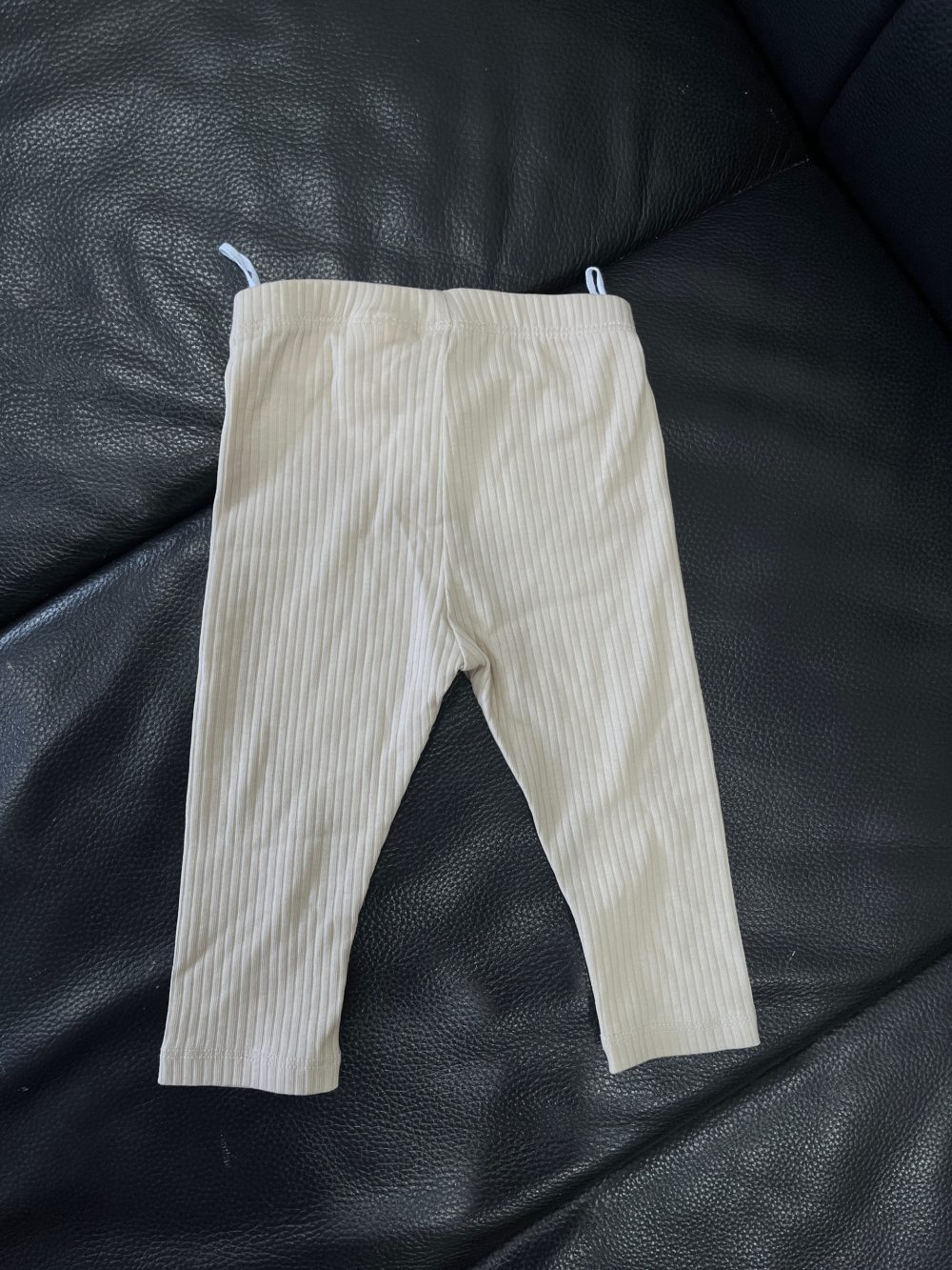 Set 2 quần dài H&M màu be/nâu (size 6→9m) - Ảnh 4