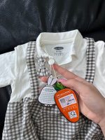 Set 2 body đùi Uala Rogo & Carter's màu xám (size 6→9m) - Ảnh 14