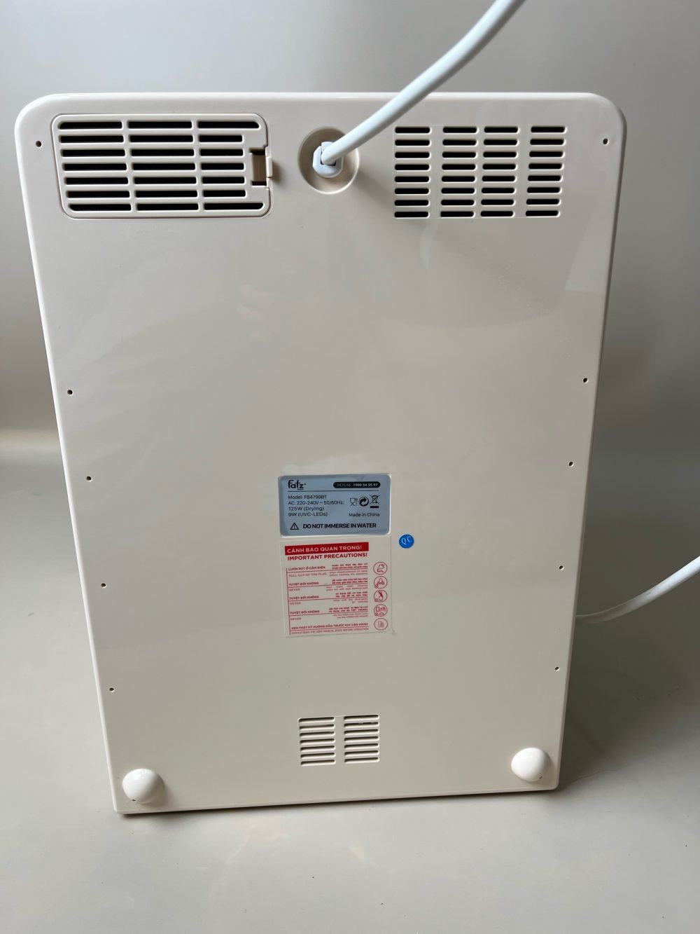Máy tiệt trùng sấy khô UVC King 2 Fatzbaby( no box) - Ảnh 16