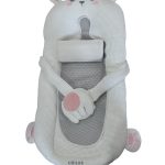 Gối chống trào ngược thỏ trắng Chilux 93x46cm (size 0→12m)