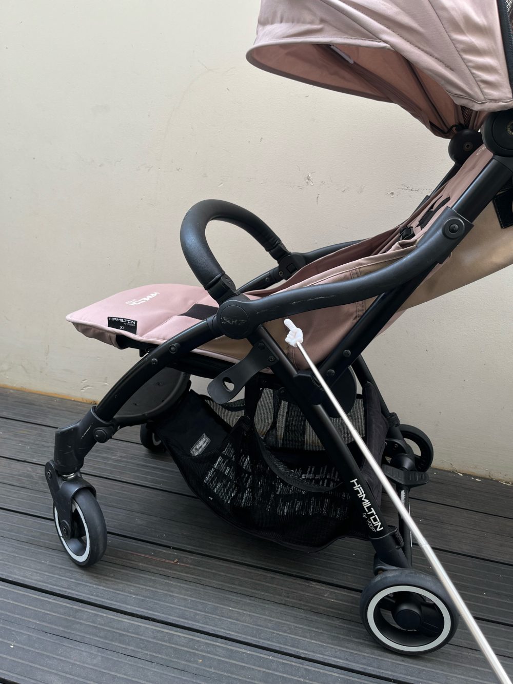 Xe đẩy Hamilton X1 màu nâu ánh hồng ( size: 0->4y, tối đa 20kg) - Ảnh 15