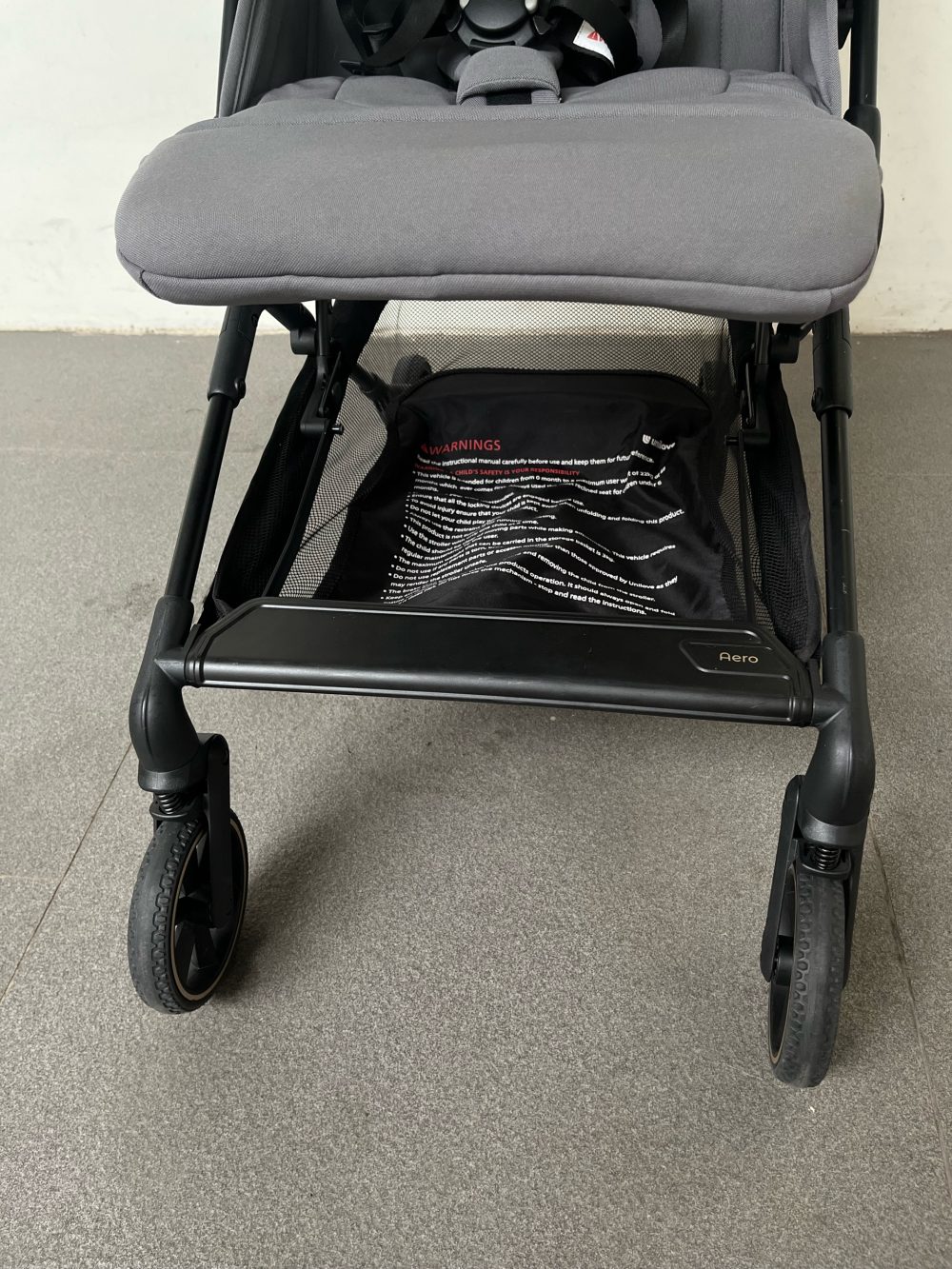 Xe đẩy Unilove Aero khung nhôm màu Stone grey ( size: 0->4y, tối đa 22kg) - Ảnh 11