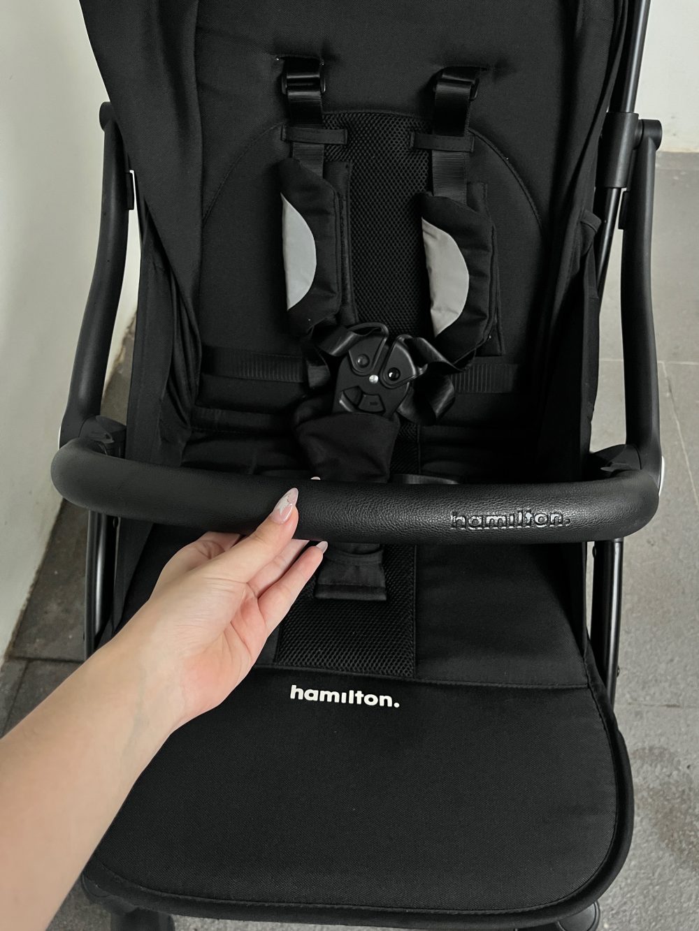 Xe đẩy Hamilton X1 Plus màu đen ( size: 0->4y, tối đa 20kg) - Ảnh 17