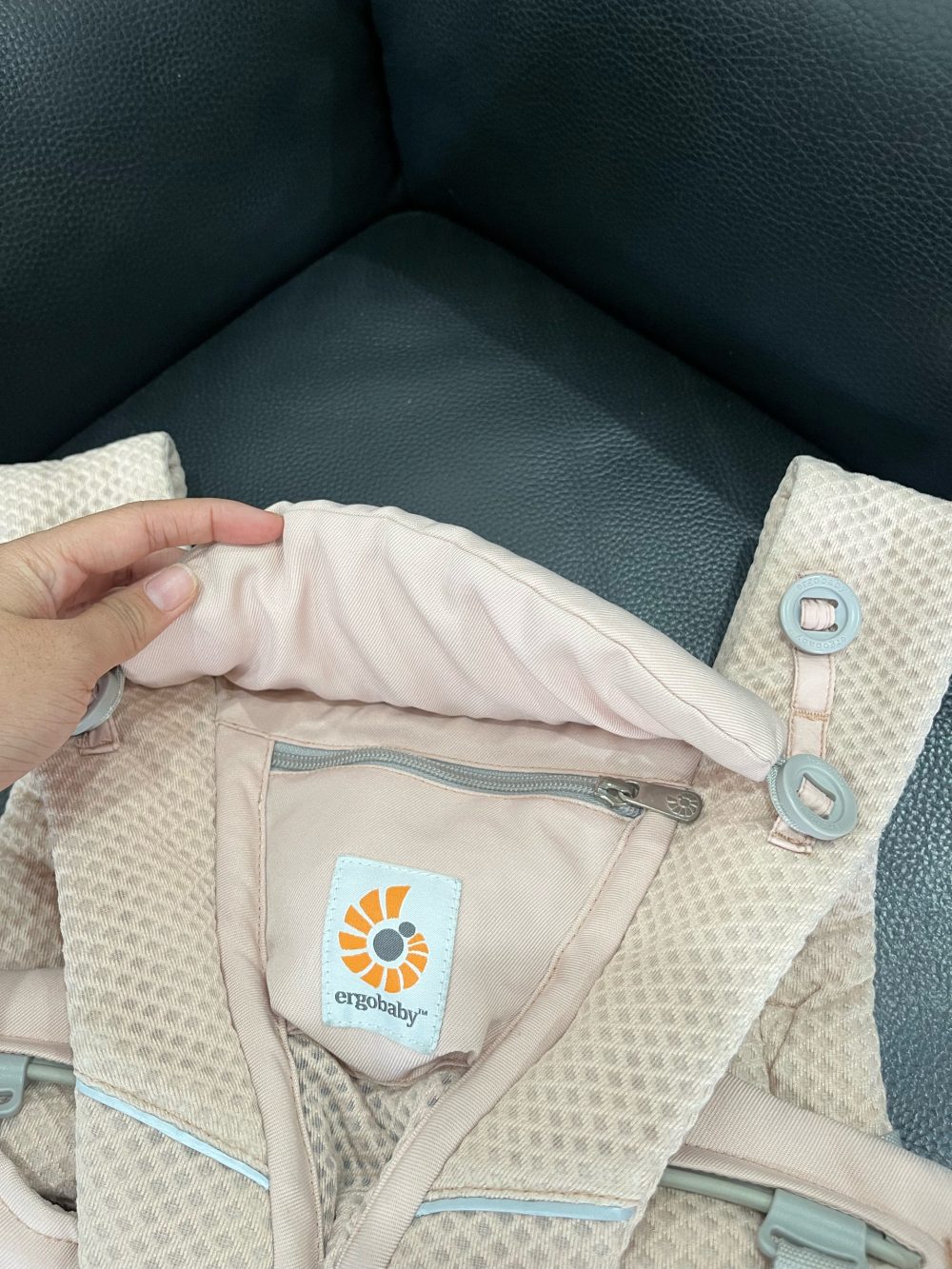 Địu Ergobaby Omni Breeze, Pink Quartz (size: 3.2->20kg ~ 0->48m) - Ảnh 9