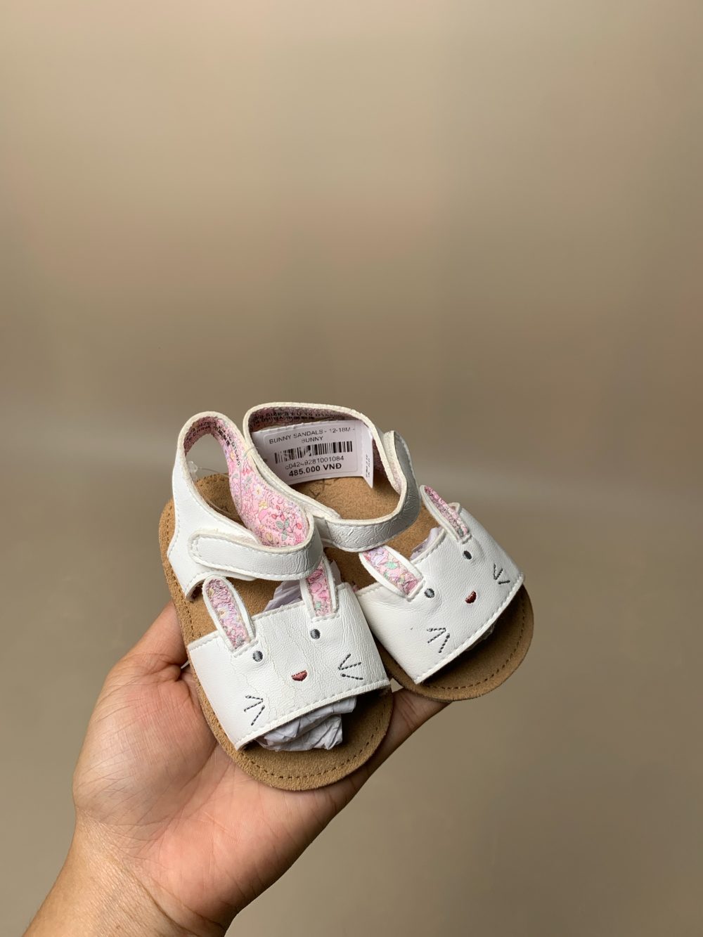 Sandanl tập đi Next baby hoạ tiết thỏ (12-18m/11,5-12cm) - Ảnh 2