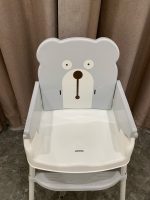 Ghế ăn dặm gấp gọn Ifam hoạ tiết gấu xám ( ghế cao 55cm) - Ảnh 3