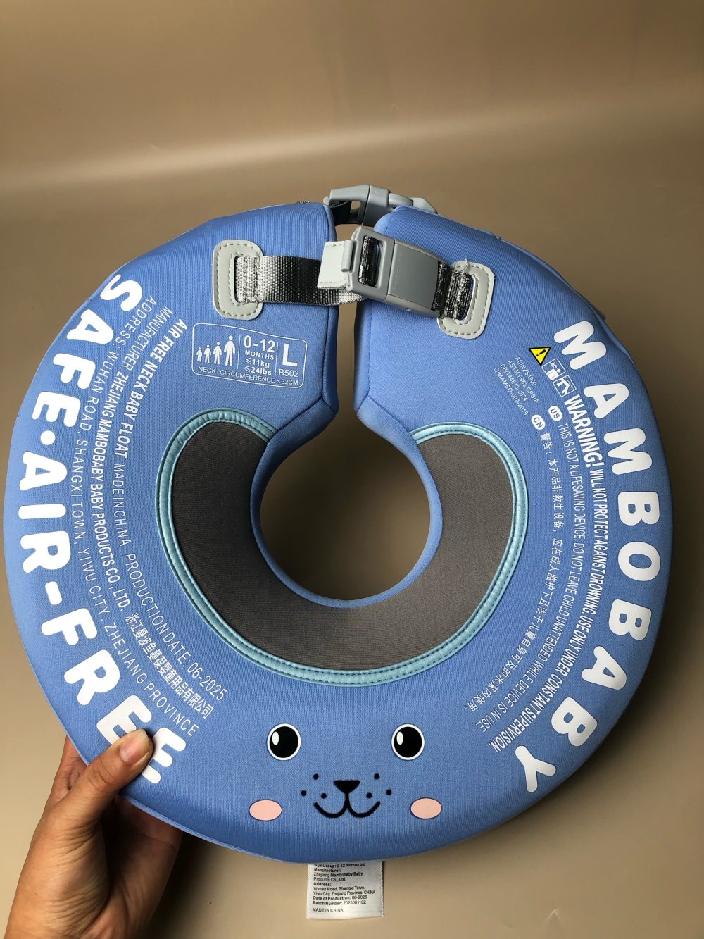 Phao cổ không bơm hơi Mambobaby (6-12m) - Ảnh 10