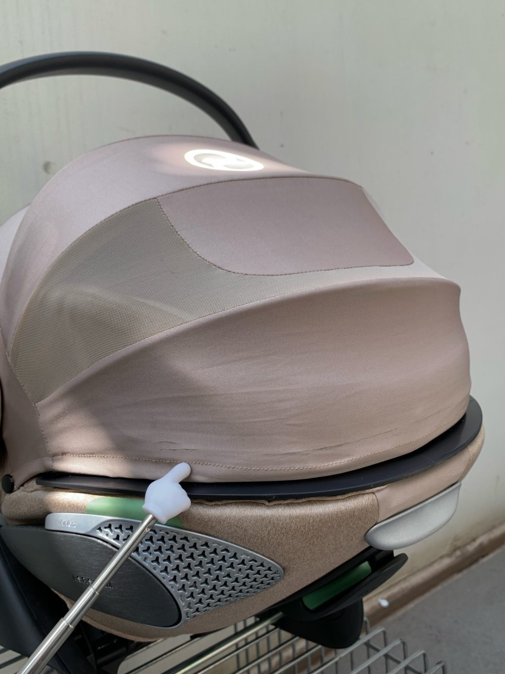 Ghế ngồi ô tô Cybex Cloud T i-size màu cozy beige (45-87cm<13kg) - Ảnh 20