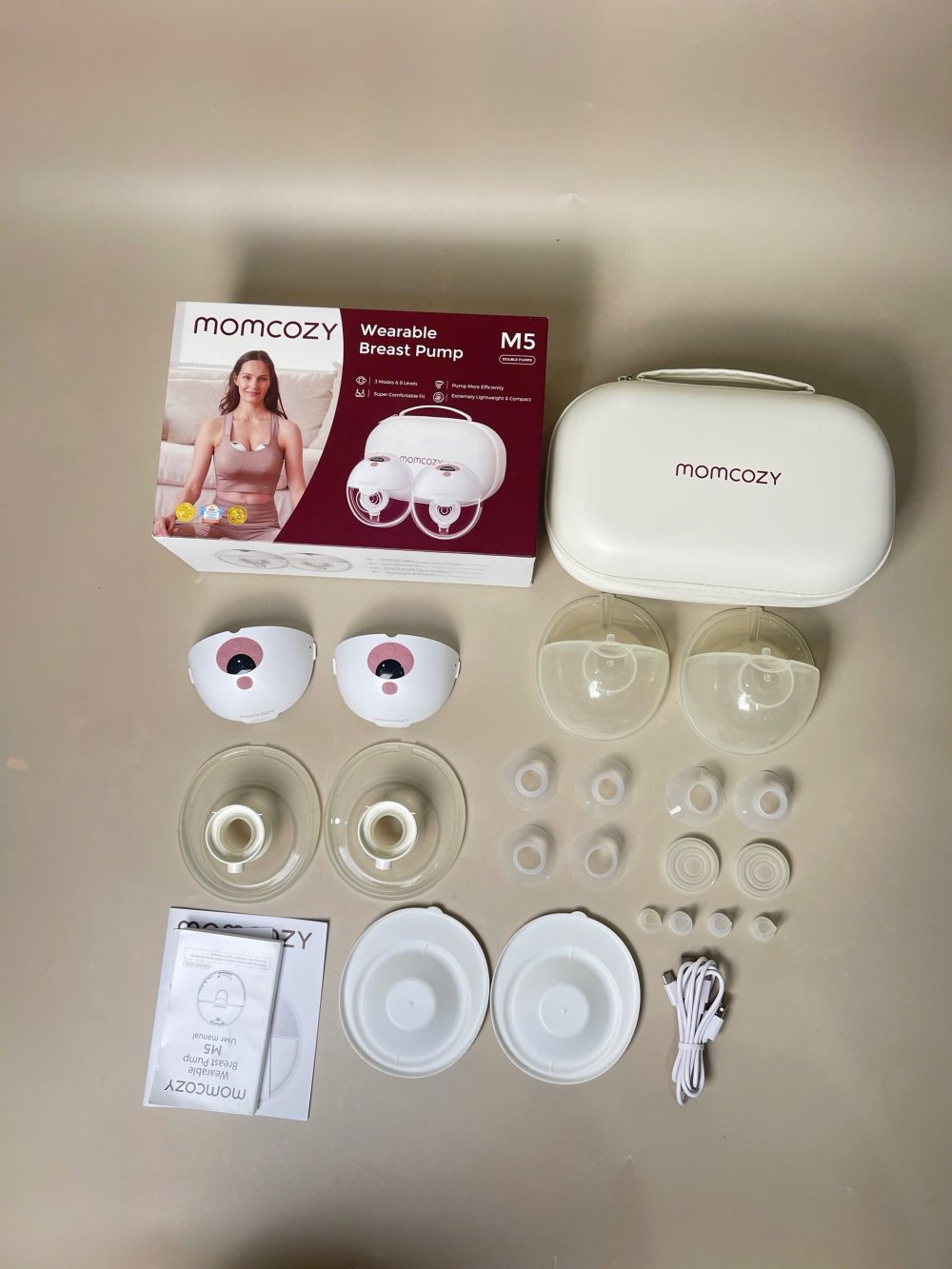 Máy hút sữa không dây Momcozy M5 (full box) - Ảnh 21
