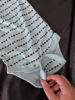 Set 3 bodysuit Gerber màu xanh họa tiết khủng long (size 3→6m) - Ảnh 15