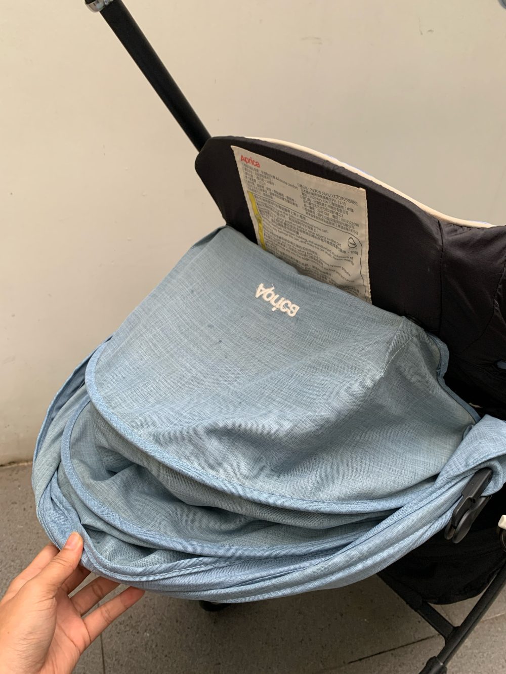 Xe đẩy Aprica Luxuna Comfort màu xanh ( sơ sinh - 15kg~ 36m) - Ảnh 30