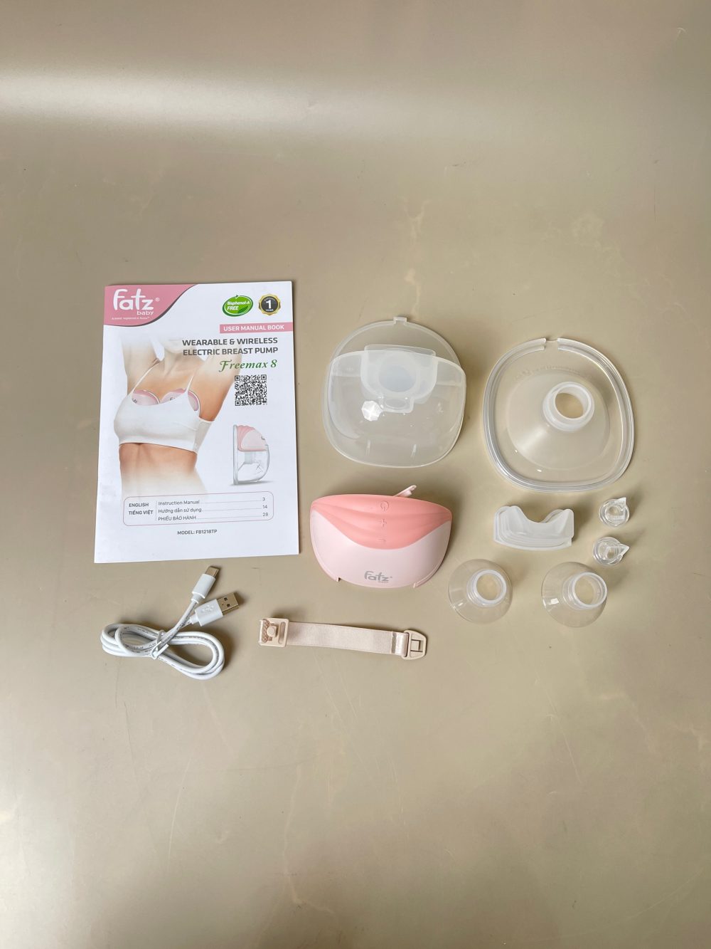 Máy hút sữa rảnh tay không dây FatzBaby Freemax 8 (máy đơn, no box) - Ảnh 6