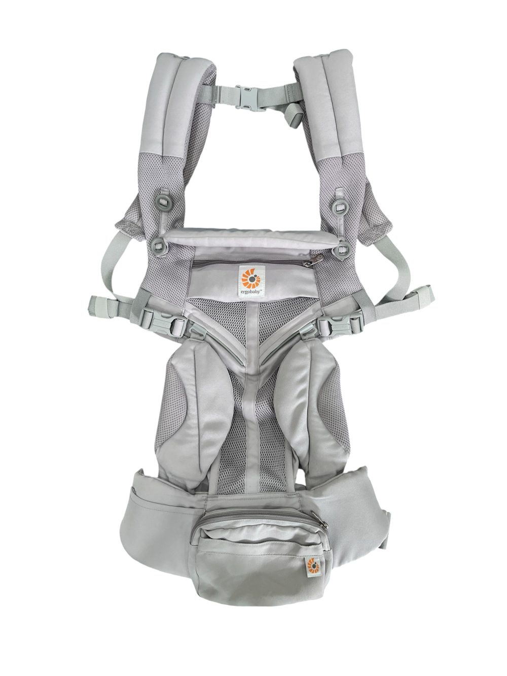 d0774505904846c5b797691d128bfc44 Địu Ergobaby Omni 360 Cool Air Mesh, Pearl Grey ( size:0->48m~ 3kg2->20kg) - Ảnh 1
