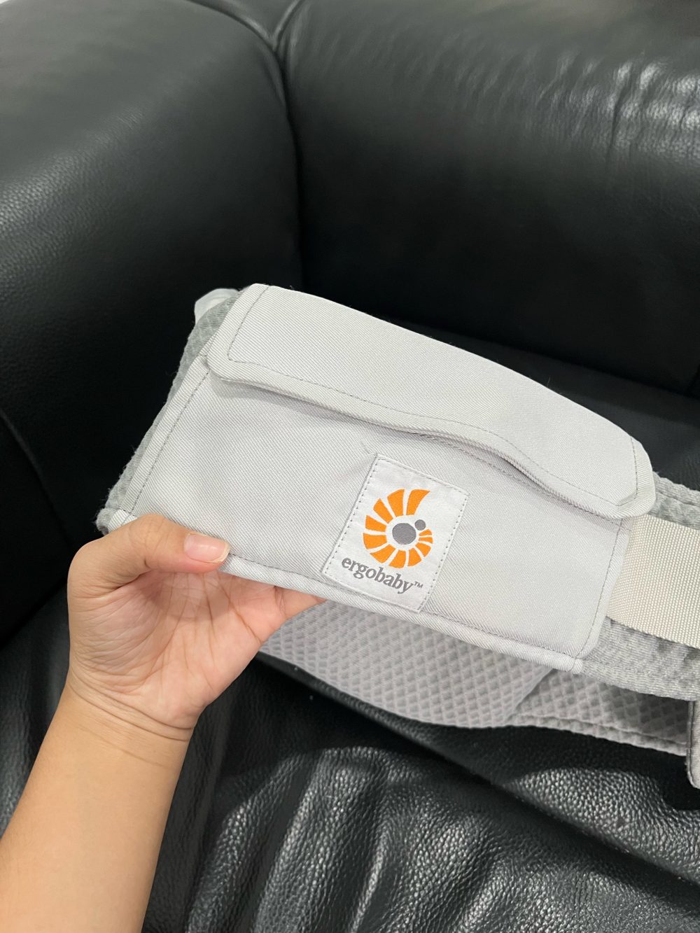 Địu Ergobaby Alta Hip Seat, Pearl Grey ( size: 5,5->20kg ~ 4->48 tháng) - Ảnh 5