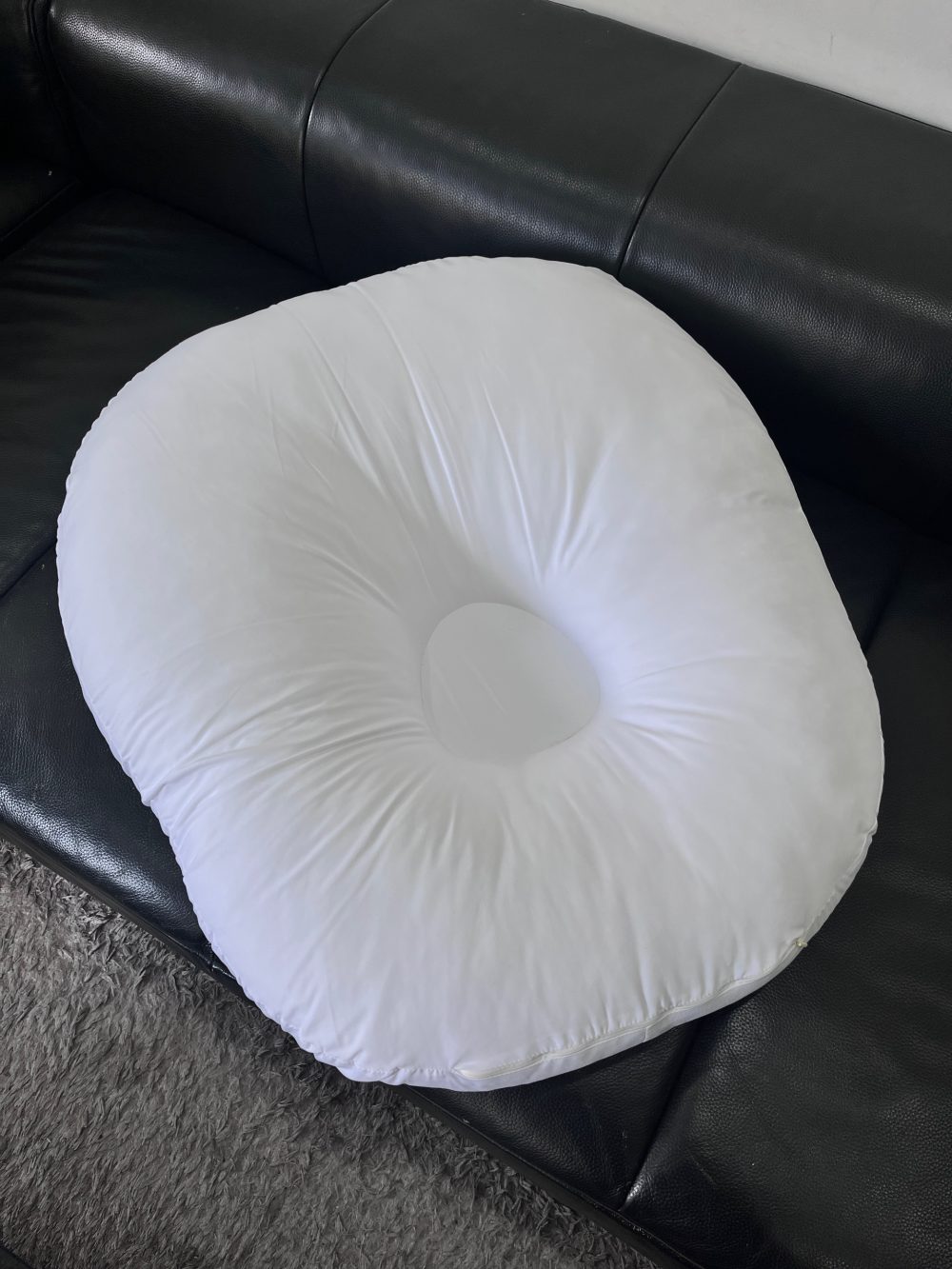 Gối chống trào ngược Emong màu be 80x65cm (size:0m+) cón túi đựng - Ảnh 8