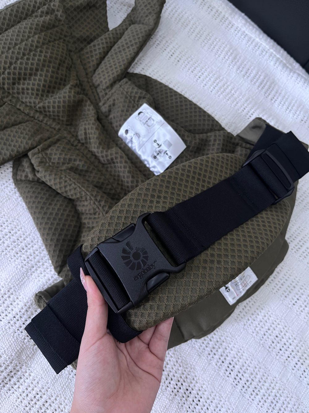 Địu Ergobaby Omni Breeze – Olive Green (Size: 3kg2->20kg ~ 0->48m) - Ảnh 2