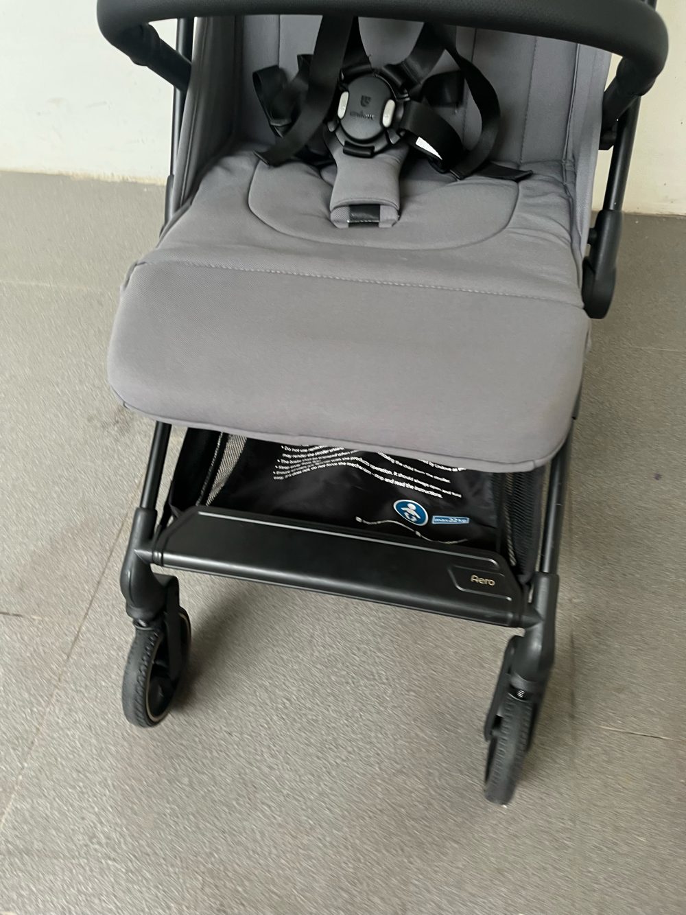 Xe đẩy Unilove Aero khung nhôm màu Stone grey ( size: 0->4y, tối đa 22kg) - Ảnh 10