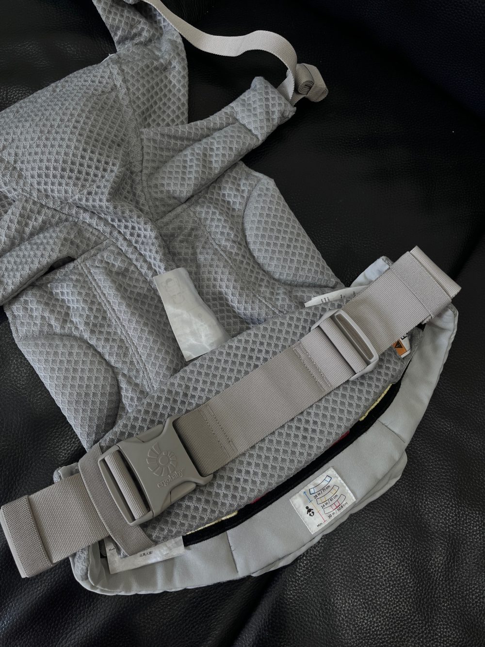 Địu Ergobaby Omni Breeze, Pearl Grey (size: 3kg2→20kg4~ 0→48m) - Ảnh 2