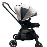 Xe đầy Nuna Triv màu xám khung đen (size: 0→ 4y, tối đa 22kg)