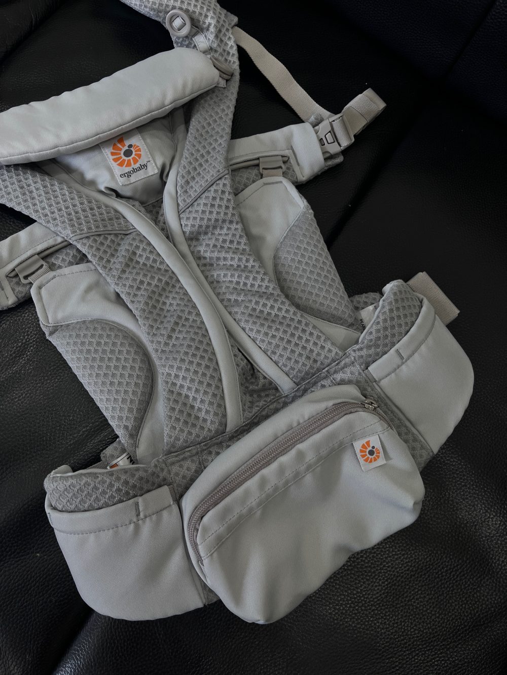 Địu Ergobaby Omni Breeze, Pearl Grey (size: 3kg2→20kg4~ 0→48m) - Ảnh 22