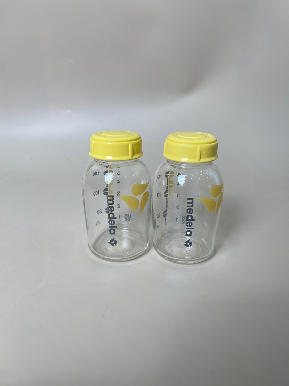 Set 2 bình thủy tinh bình trữ sữa 150ml - Ảnh 3