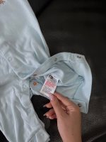 Set 2 bodysuit dài tay Mothercare màu nâu/xanh (size 1→3m) tặng kèm quần dài H&M màu be (size 2→4m) - Ảnh 8