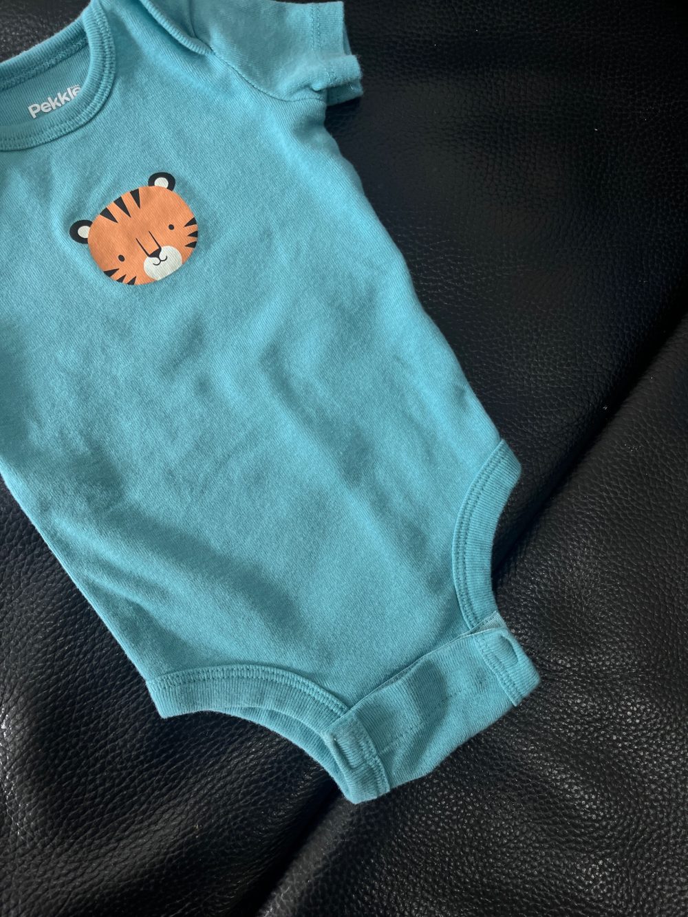 Set 2 bodysuit Pekkle màu xanh và URB màu be (size 3→6m) tặng kèm ủ quấn Mintuu màu xanh sọc trắng - Ảnh 17