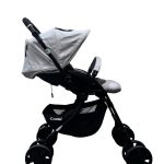 Xe đẩy Combi Crossgo 4 cas màu ghi (size 1→36m, tối đa 15kg)