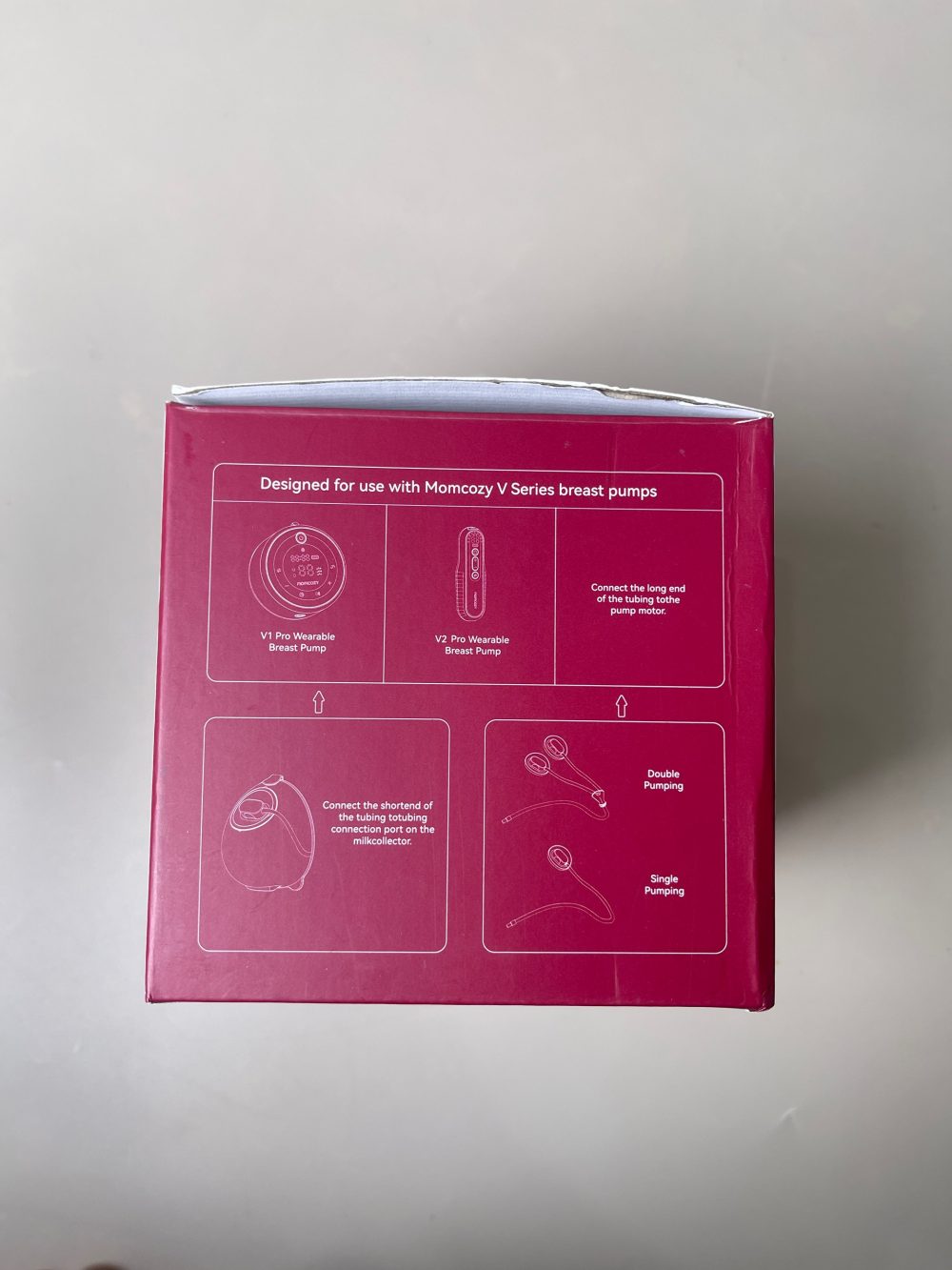 Bộ cup Momcozy V1, V2 Pro kèm dây hút (full box) - Ảnh 3